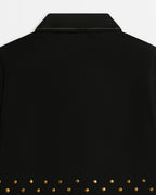 GOLDEN EMBELLISHED JACKET IN SELVEDGE DENIM