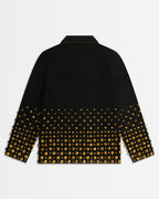GOLDEN EMBELLISHED JACKET IN SELVEDGE DENIM
